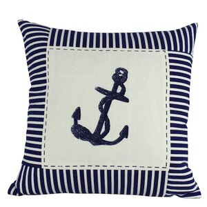 Anwen Nautical Stripes Decorative Throw Pillow