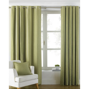 Sage Green Curtains Wayfair Co Uk Franchot Eyelet Room Darkening Curtains