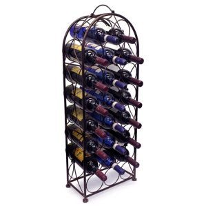 Brussels 23 Bottle Floor Wine Bottle Rack by Fleur De Lis Living
