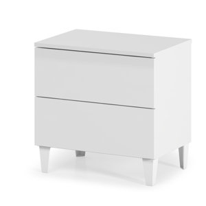 Nachttisch Diva mit 2 Schubladen von dCor design