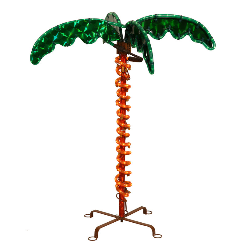 Lighted Mr Christmas Palm Tree Wayfair Palm Tree Christmas Lighted Display