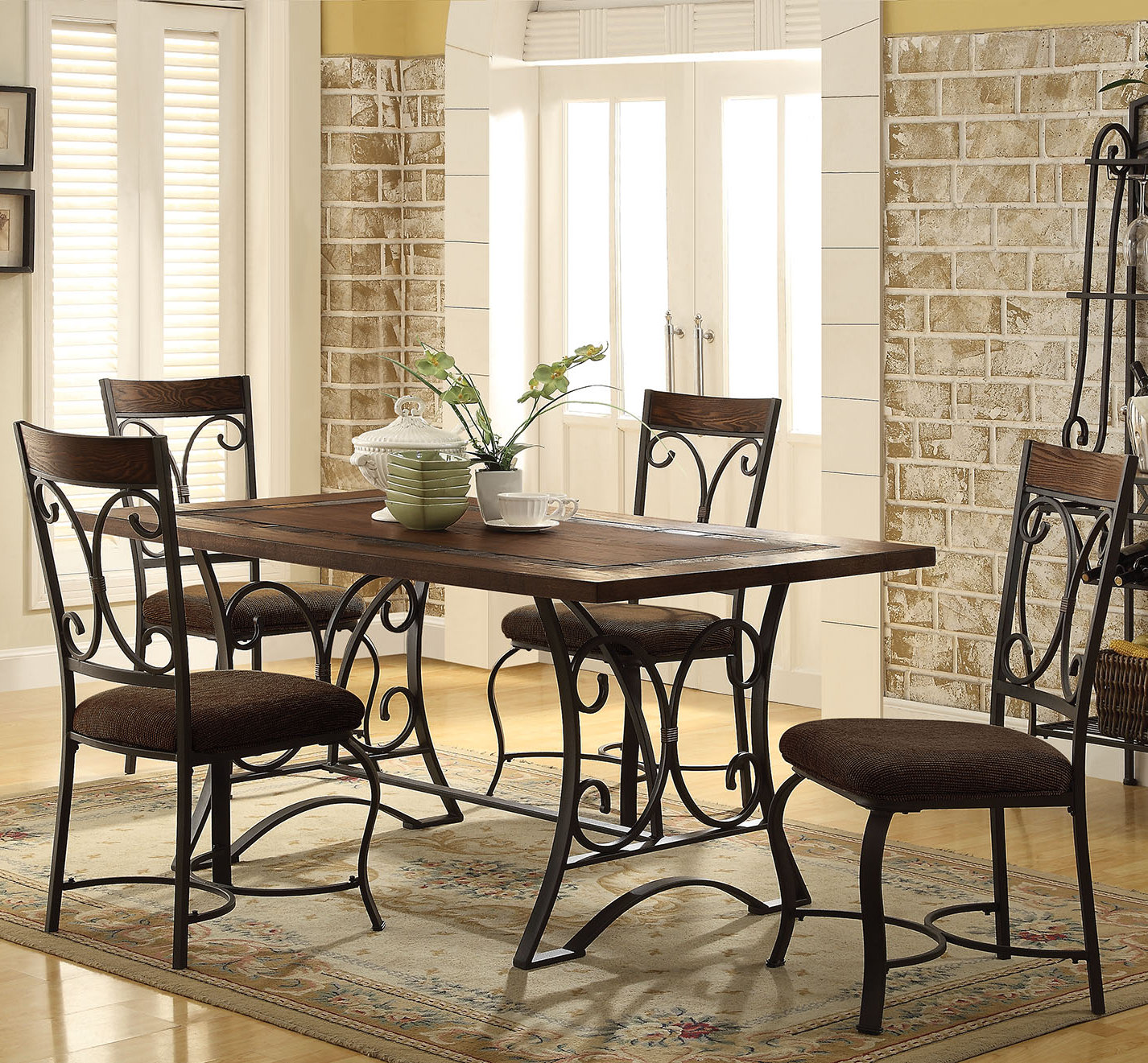 Fleur De Lis Living Epworth Dining Table Wayfair
