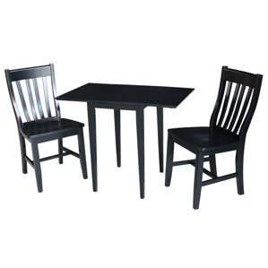 Bain 3 Piece Dining Set by Red Barrel Studio