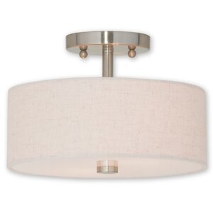 Alina 2-Light Semi Flush Mount