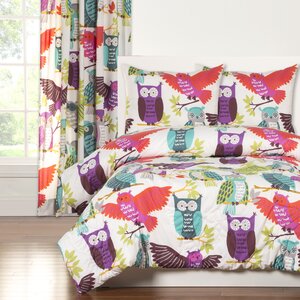 Crayola Owl Always Love You Comforter Set