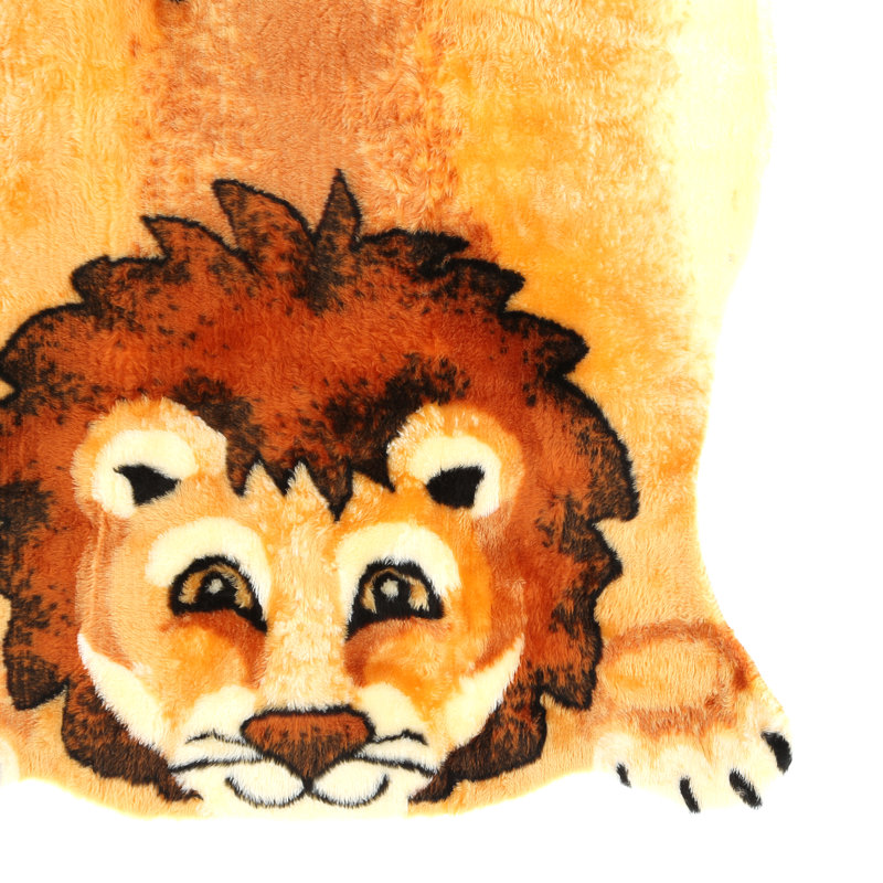 Walk On Me Lion Kids Rug & Reviews Wayfair