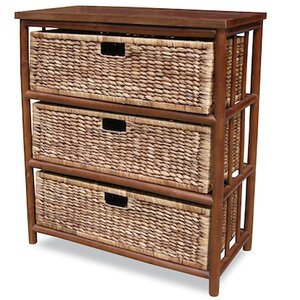 Bellemoor 3 Drawer Open Side Cabinet