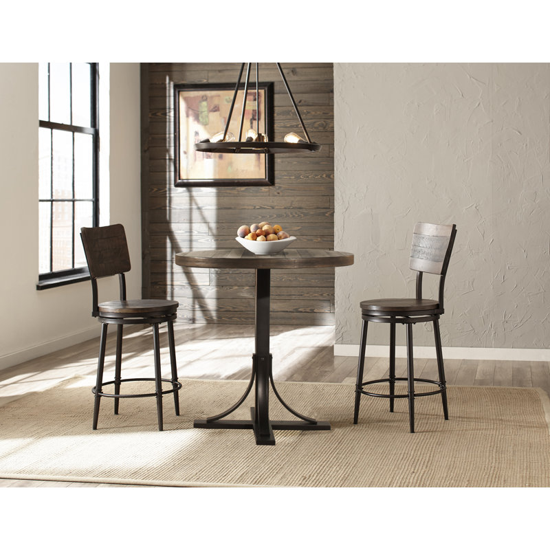 Gracie Oaks Putney 3 Piece Counter Height Breakfast Nook ... (800 x 800 Pixel)