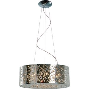 Mica 9-Light Drum Pendant