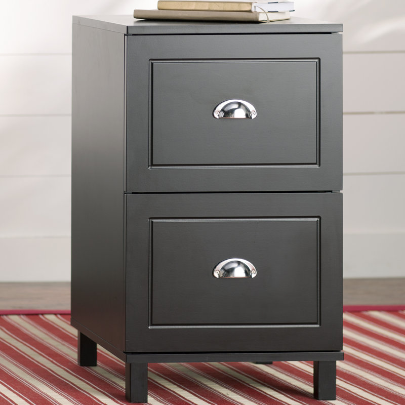 Beachcrest Home Orange City 2 Drawer Filing Cabinet Reviews Wayfair