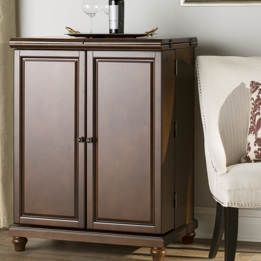 Goreville Bar Cabinet with Wine Storage