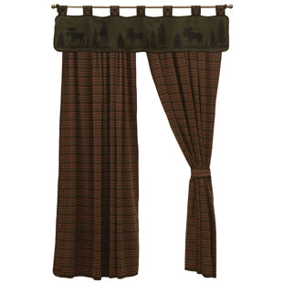 Moose Lodge Valances Kitchen Curtains Wayfair Moose Lodge Valances Kitchen Curtains