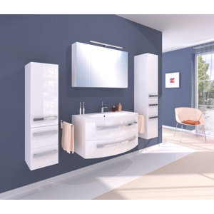 Carmen 5 Piece Bathroom Furniture Set von Belfry..