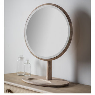 Dressing Table Mirrors You Ll Love Wayfair Co Uk Adame Round Dressing Table Mirror
