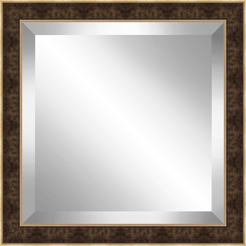 Ashton Wall Décor Llc Square Framed Beveled Plate Glass Mirror And Reviews Wayfair