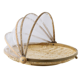 Round Bamboo Chair Wayfair Round Bamboo Serving Tray