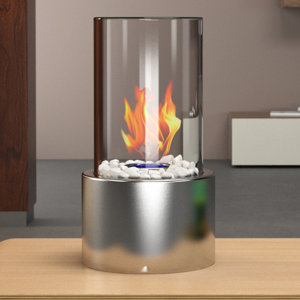 Eden Ventless Portable Bio Ethanol Tabletop Fireplace