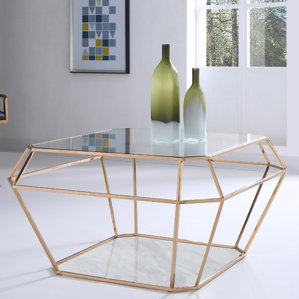 Jayleen Hexagon Coffee Table by Willa ..