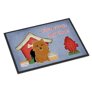 Dog House Norwich Terrier Doormat