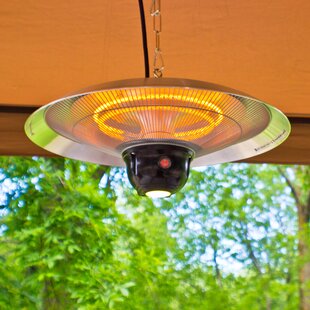 View Hanging Infrared 1500 Watt Electric Hanging Patio