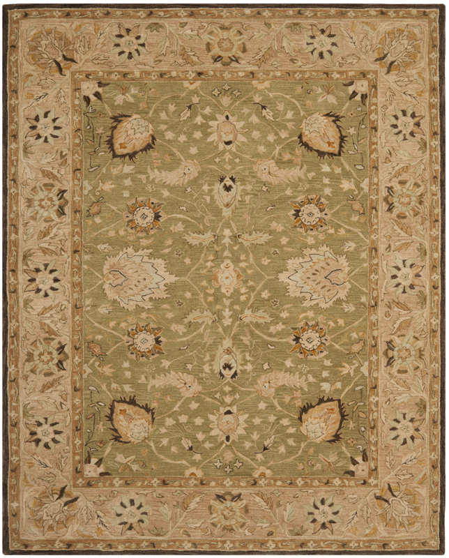 Safavieh Anatolia Sage/Beige Area Rug & Reviews Wayfair