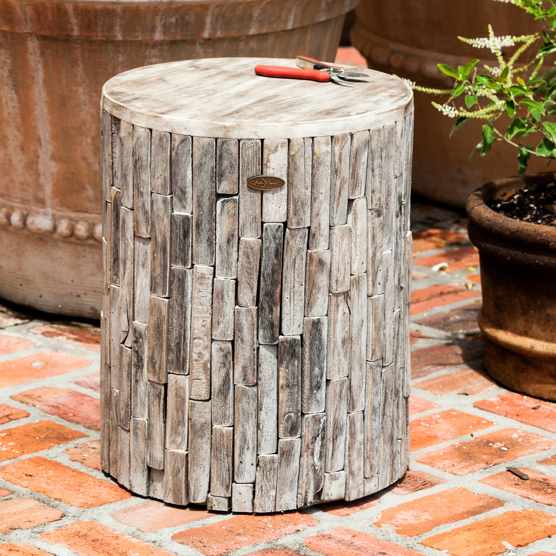 T Austin Design Wydra Garden Stool Reviews Wayfair