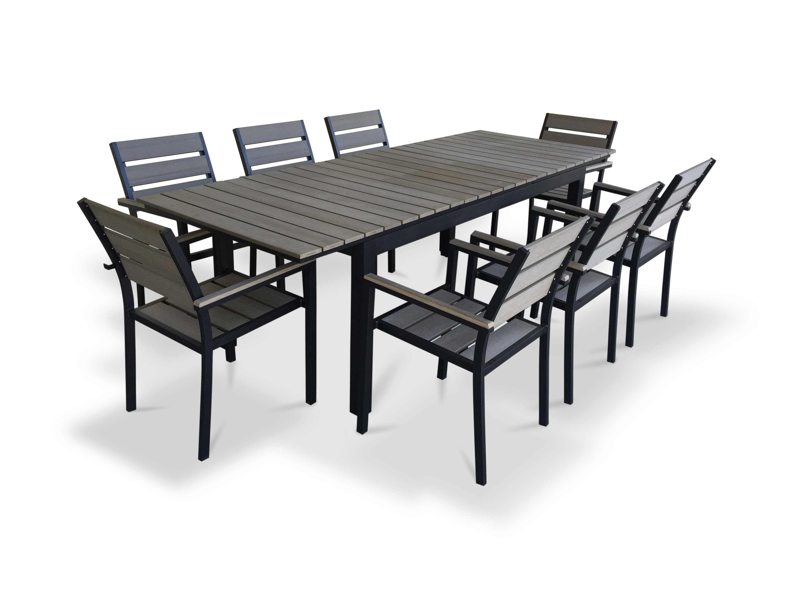 Urban Furnishings 9 Piece Extendable Outdoor Dining Set Reviews Urban Furnishings 9 Piece Extendable Outdoor Dining Set Reviews Wayfair