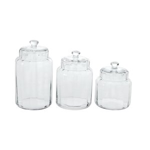 Glass Kitchen Canisters & Jars