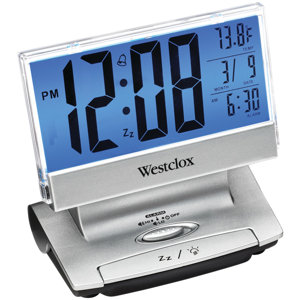 Electric LCD Display USB Charging Alarm Tabletop Clock