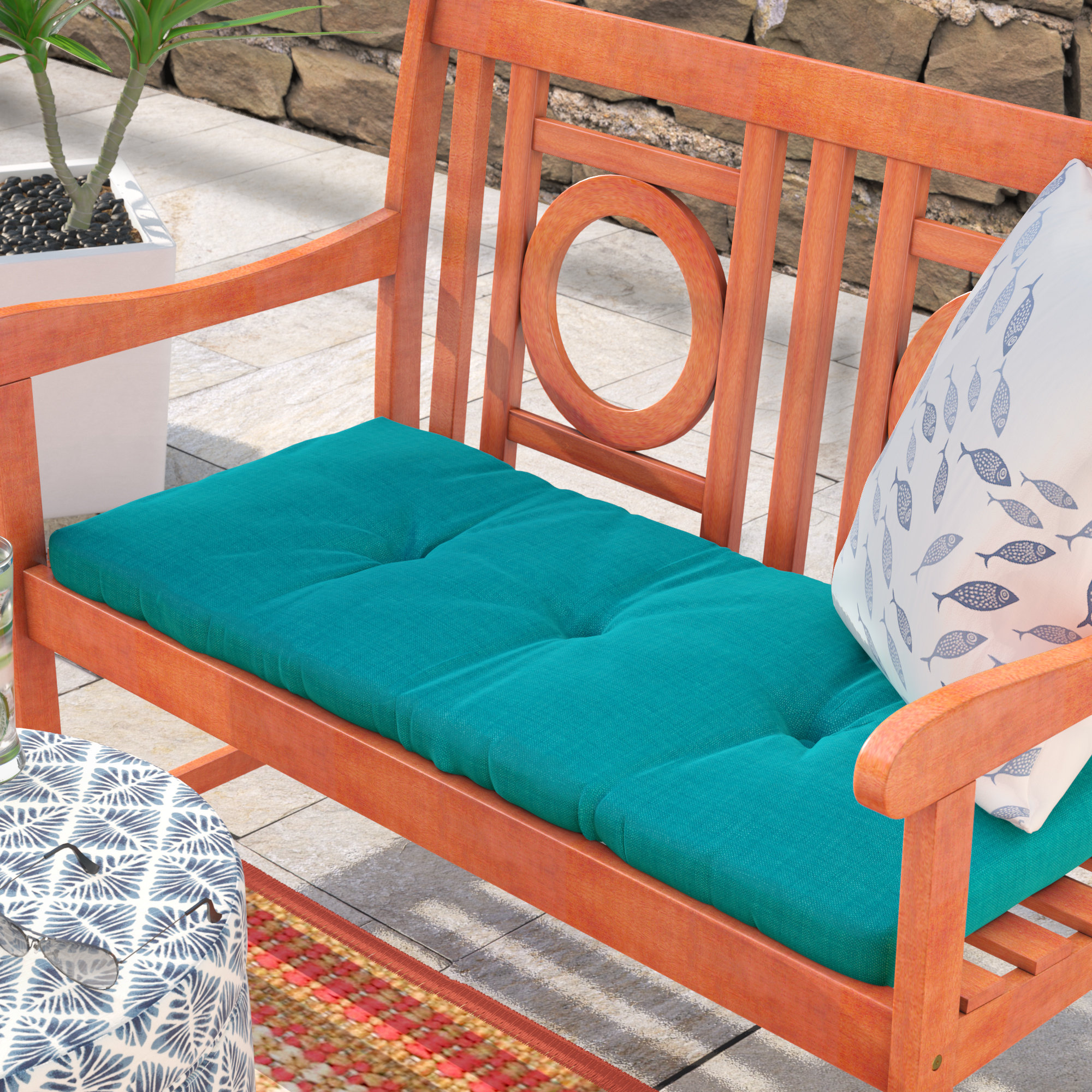 3 Seat Bench Cushions Outdoor - arielle8
