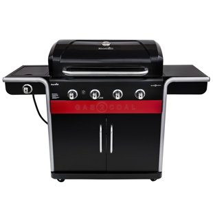 Gas Charcoal Grill Combo Wayfair Ca Gas2coal 4 Burner Propane Gas And Charcoal Grill