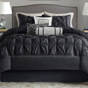 Black Comforter Bedding You Ll Love Wayfair Benjamin Comforter Set