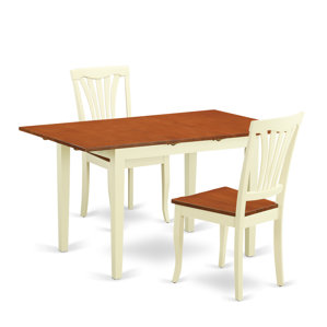 Norfolk 3 Piece Dining Set by Wooden Importers