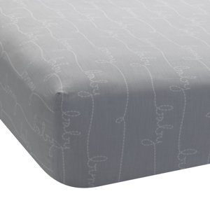 Bunny Script Flat Crip Sheet