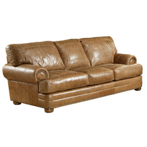 Houston Leather Sofa by Omnia Leather