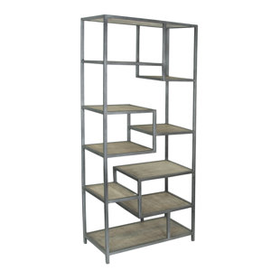 Extra Tall Bookcase Wayfair Dysart Tall Etagere Bookcase