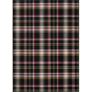 Longmont Black Indoor Area Rug