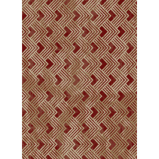 Rugs Of Dalton Wayfair New York Pyramid Red Area Rug
