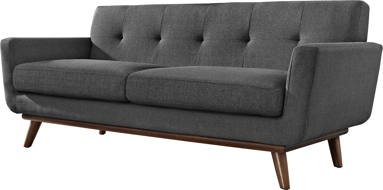 Langley Street Johnston Tufted Upholstered Loveseat Reviews Wayfair