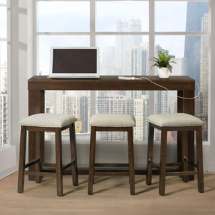 Behind The Sofa Bar Wayfair Mac 4 Piece Pub Table Set