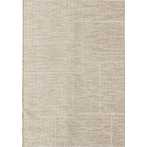 Camela Sand Beige Indoor/Outdoor Area Rug