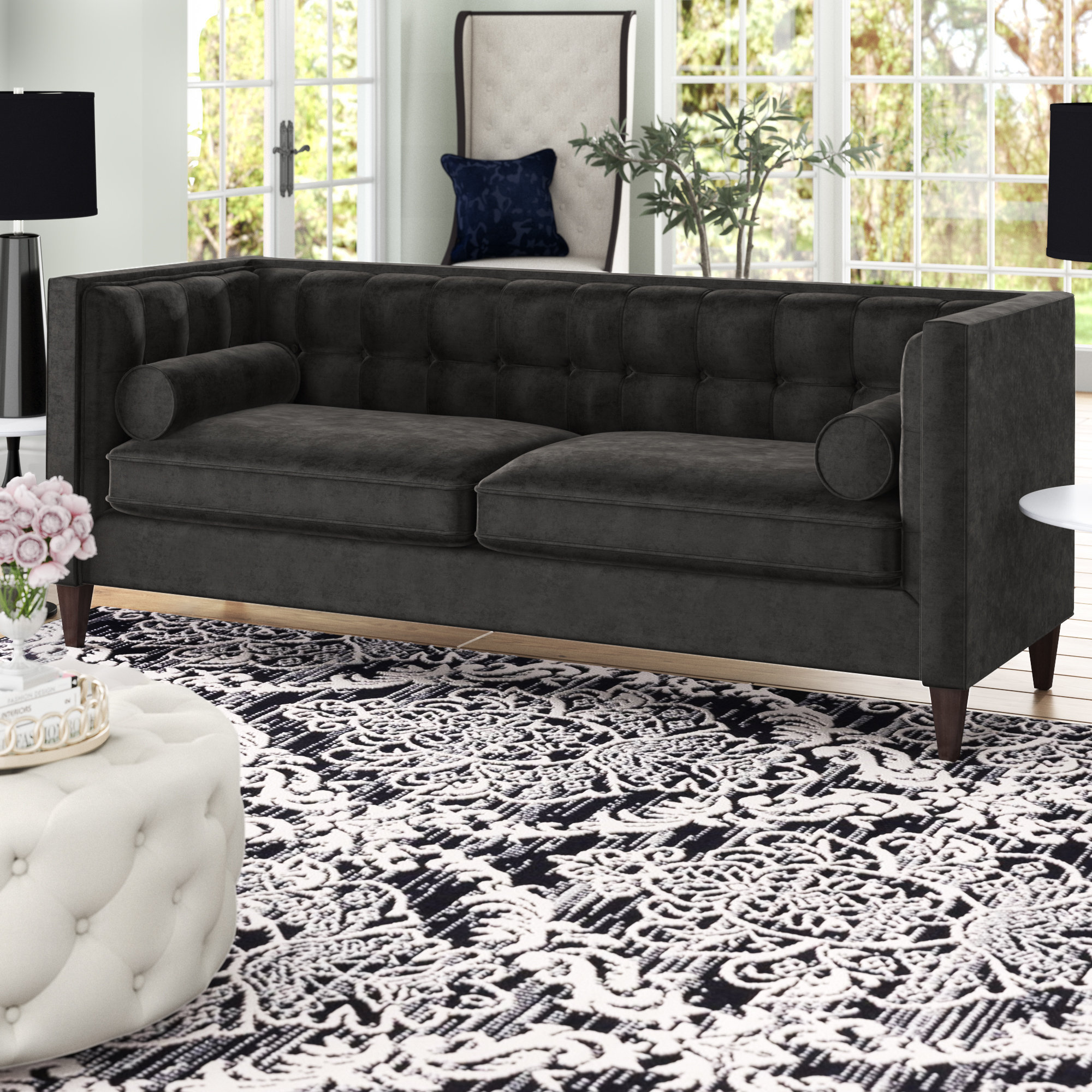 Harcourt Tuxedo Sofa