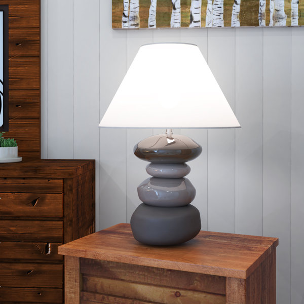 Loon Peak Red Slate 26" Table Lamp Wayfair