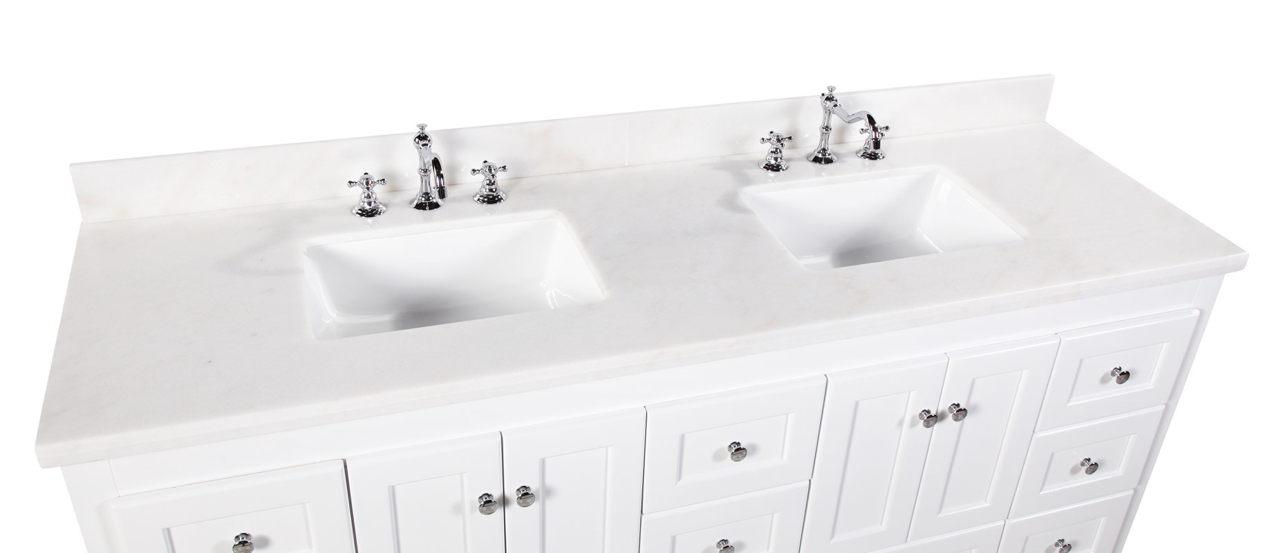 KBC Abbey 72" Double Bathroom Vanity Set & Reviews Wayfair