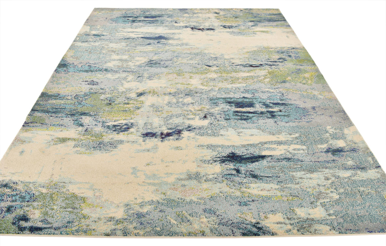 Zipcode Design Chenango Blue Area Rug & Reviews Wayfair