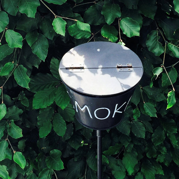 WholeHouseWorlds Outdoor Smoke Ashtray on Stake & Reviews | Wayfair