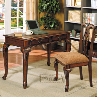 Writing Desk With Chair Set Wayfair Julia Writing Desk And Chair Set