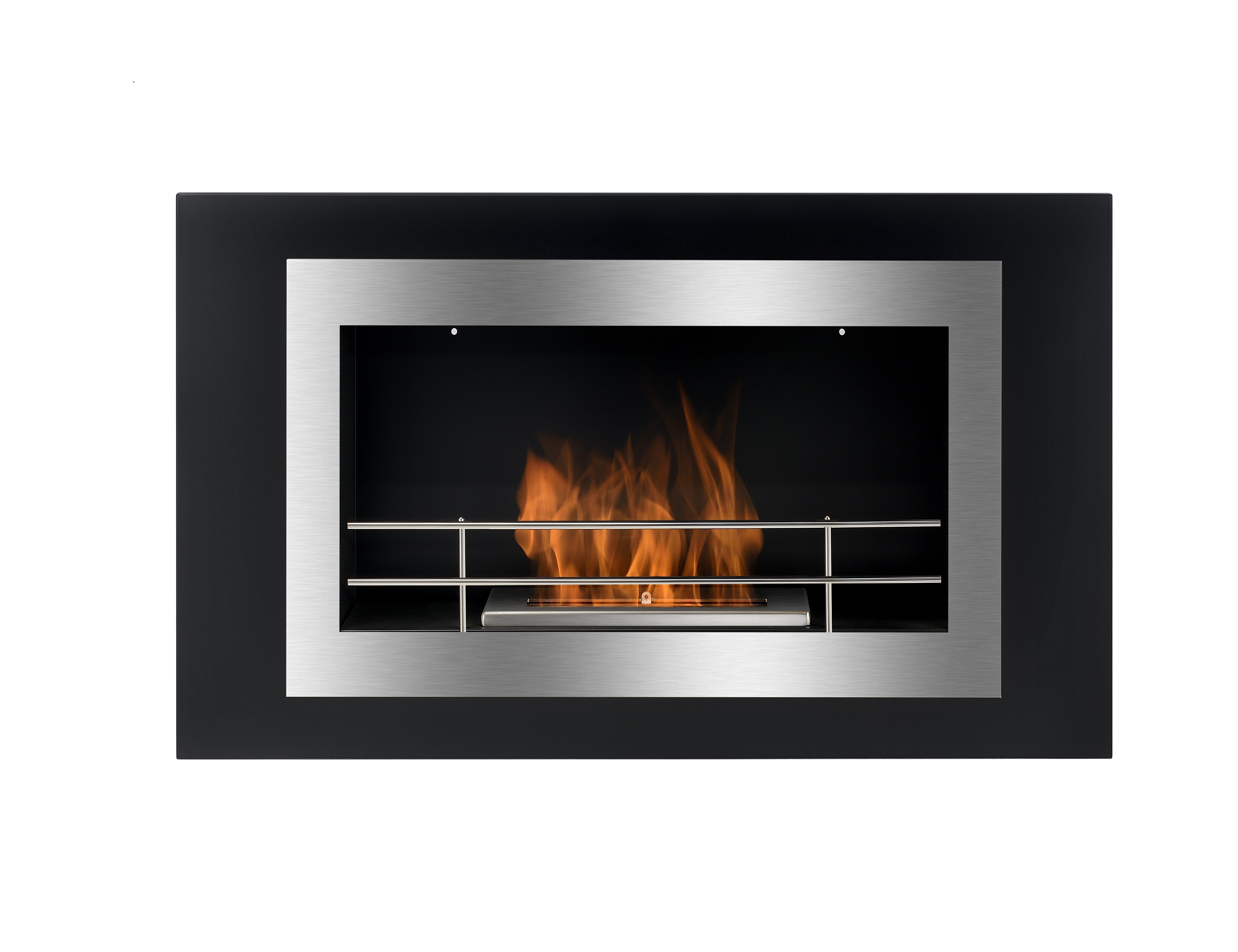 Bioflame Lorenzo Wall Mounted Ethanol Fireplace Wayfair