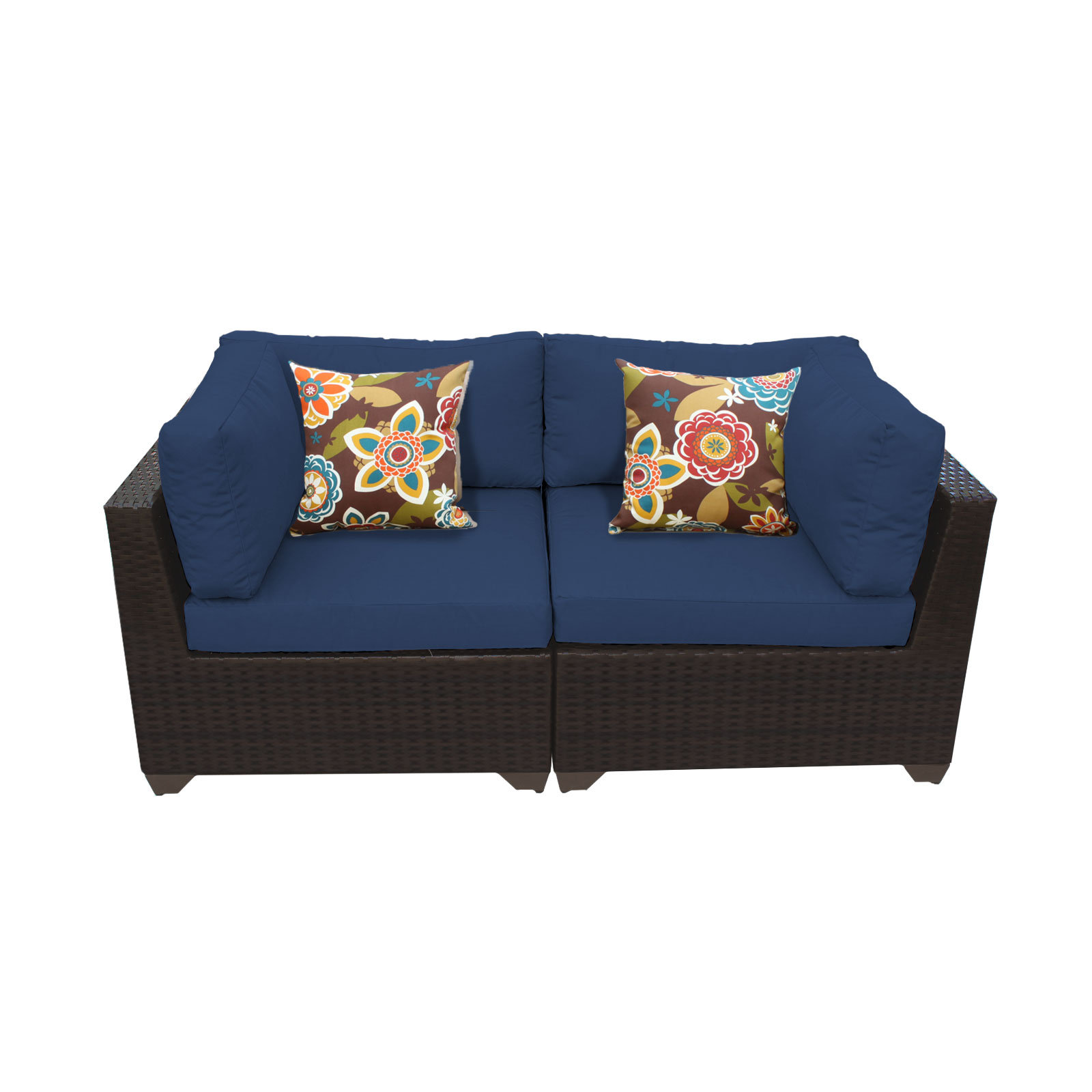 Meier Patio Loveseat With Cushions
