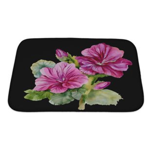 Rust Colored Bath Rugs Wayfair Flowers Colorful Bath Rug